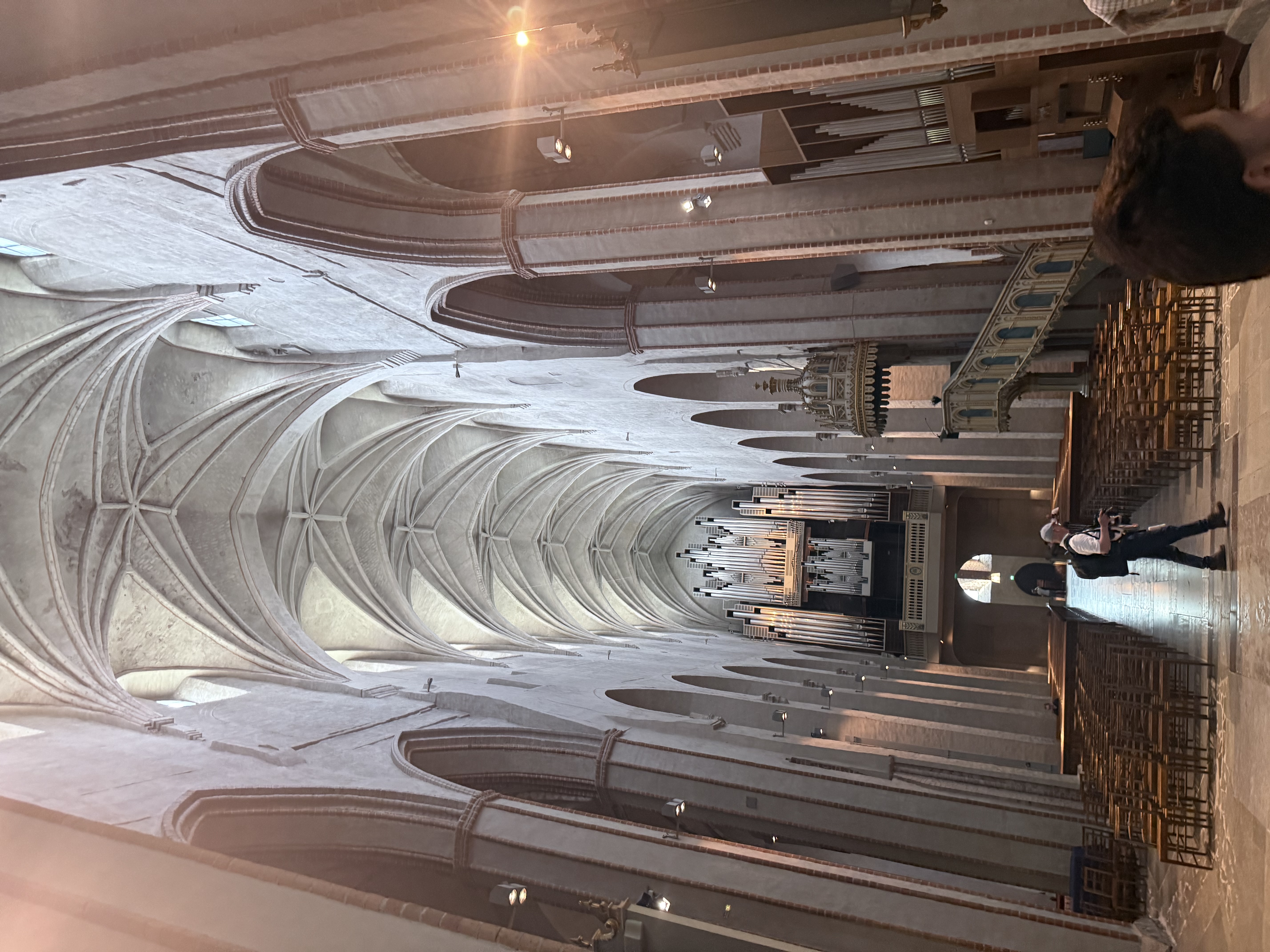 Inside the Turku cathedral