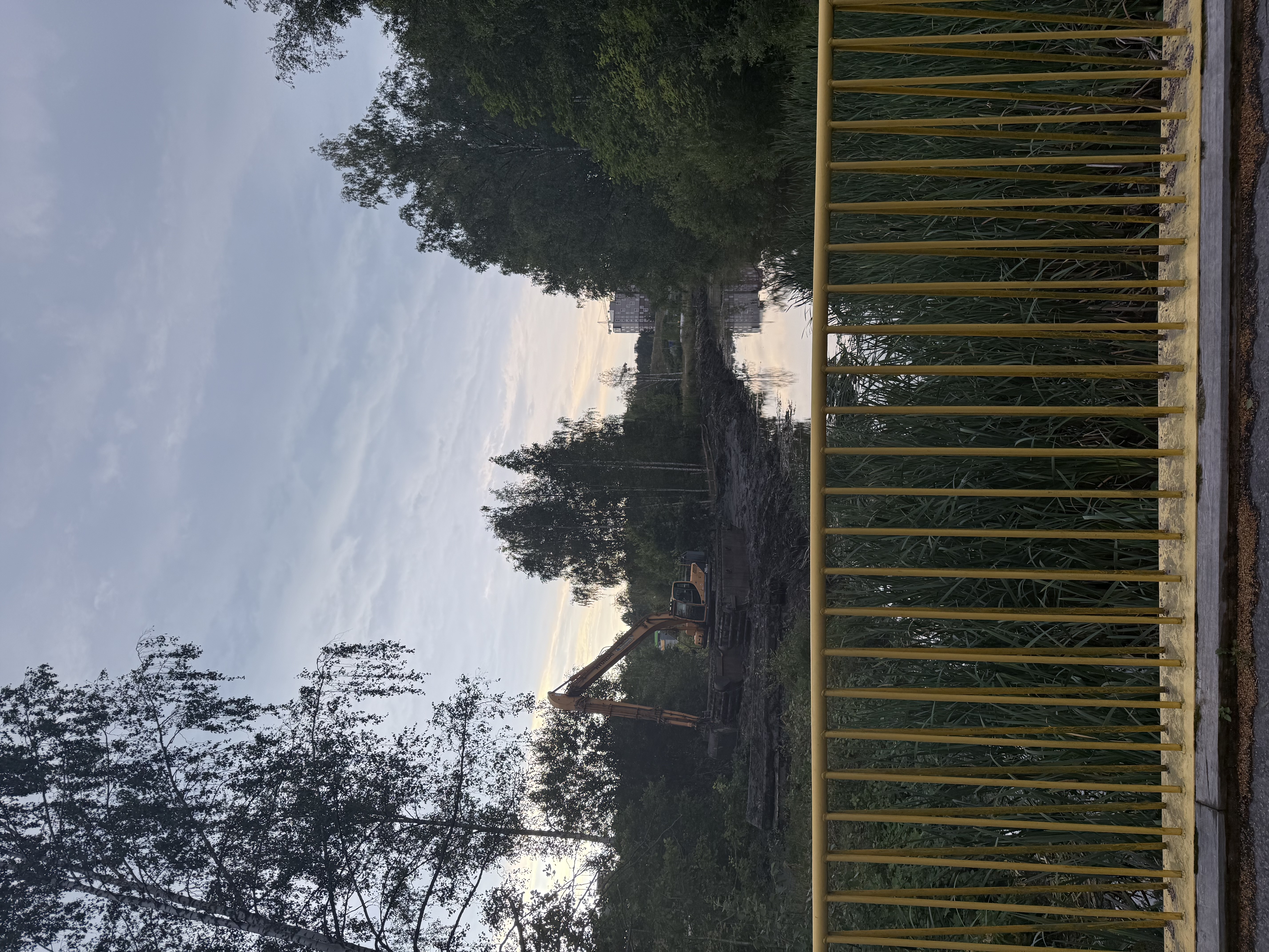 From the bridge - to the left