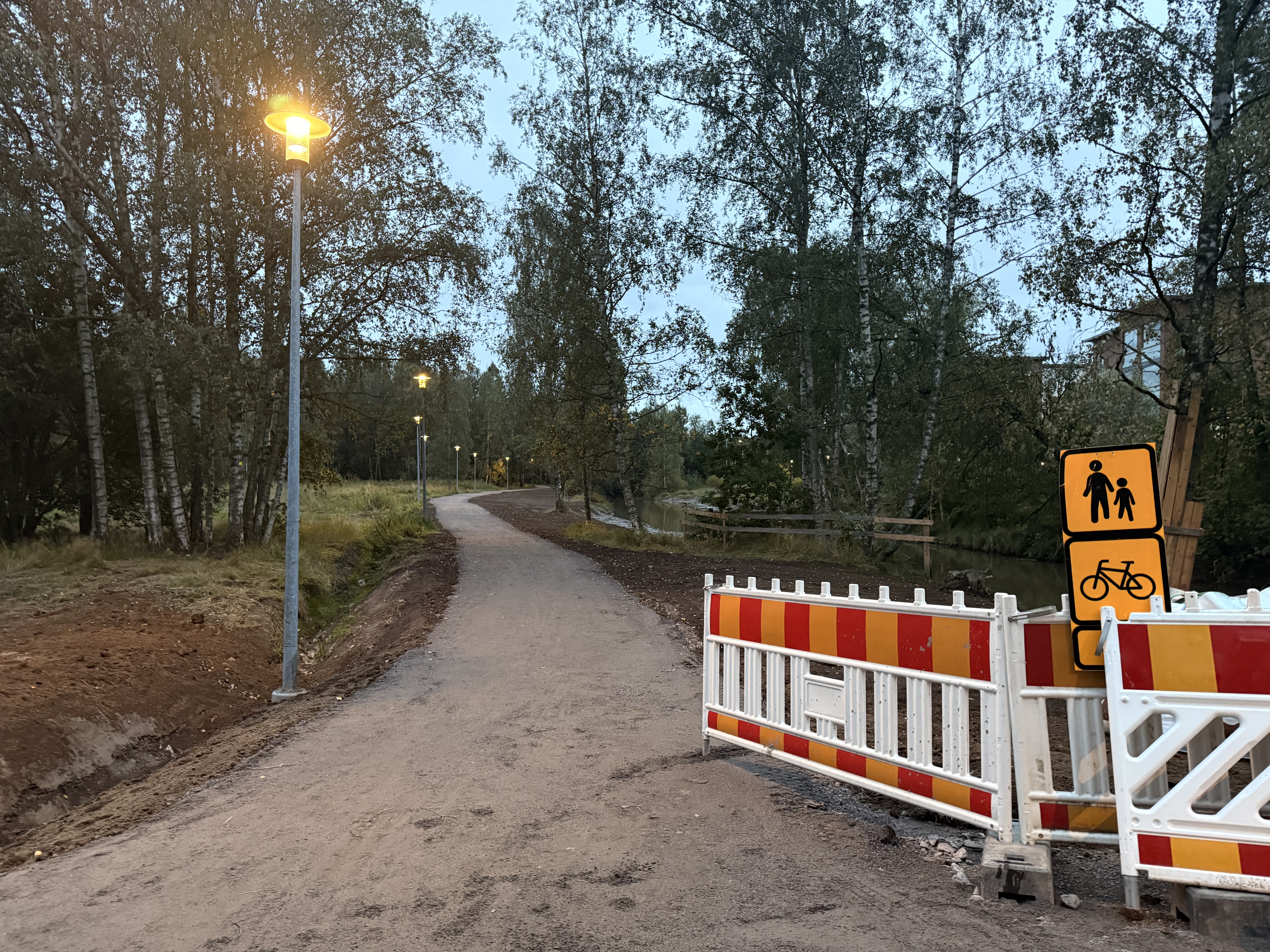 Removed barricades