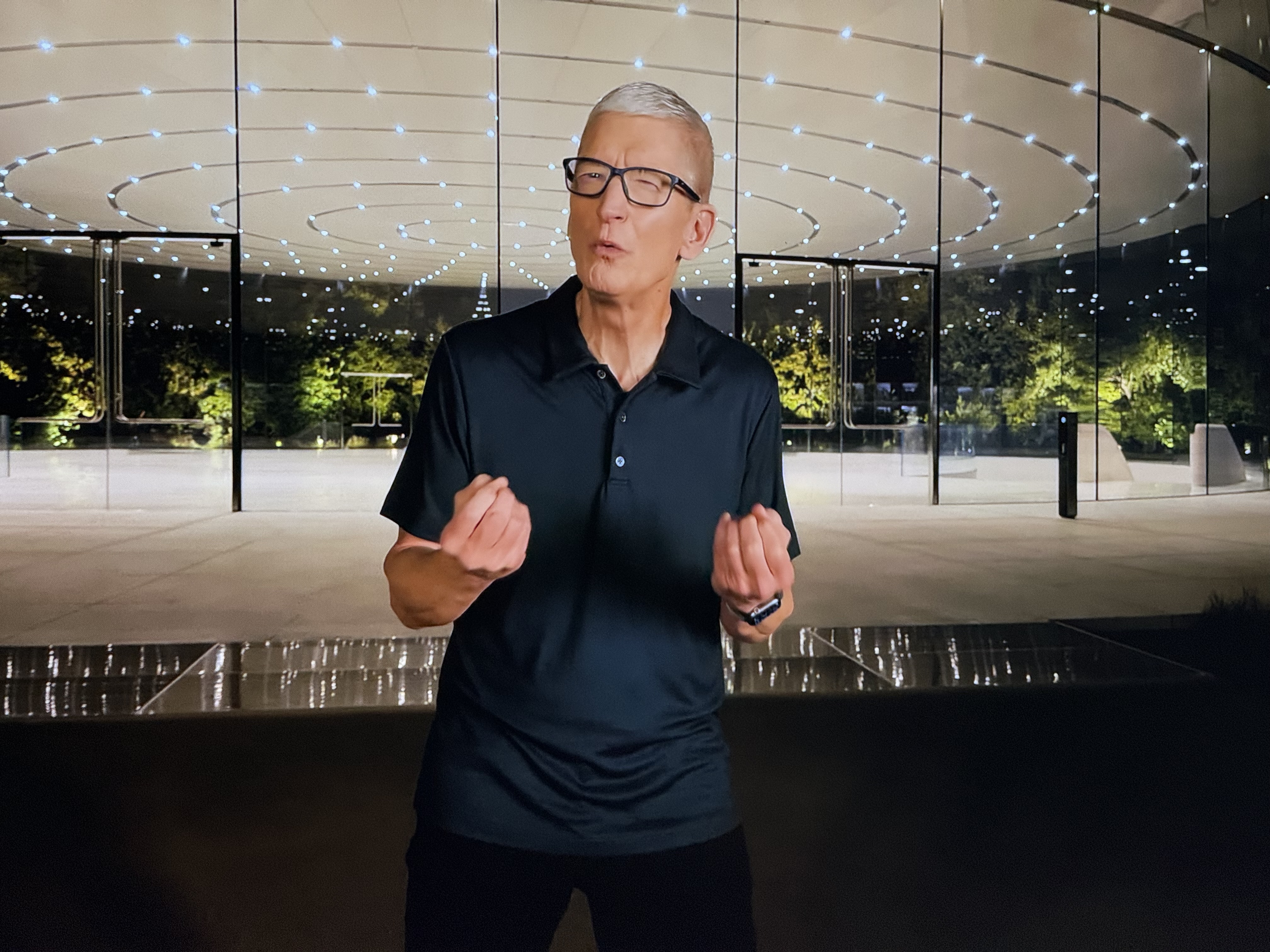 What is Tim saying?