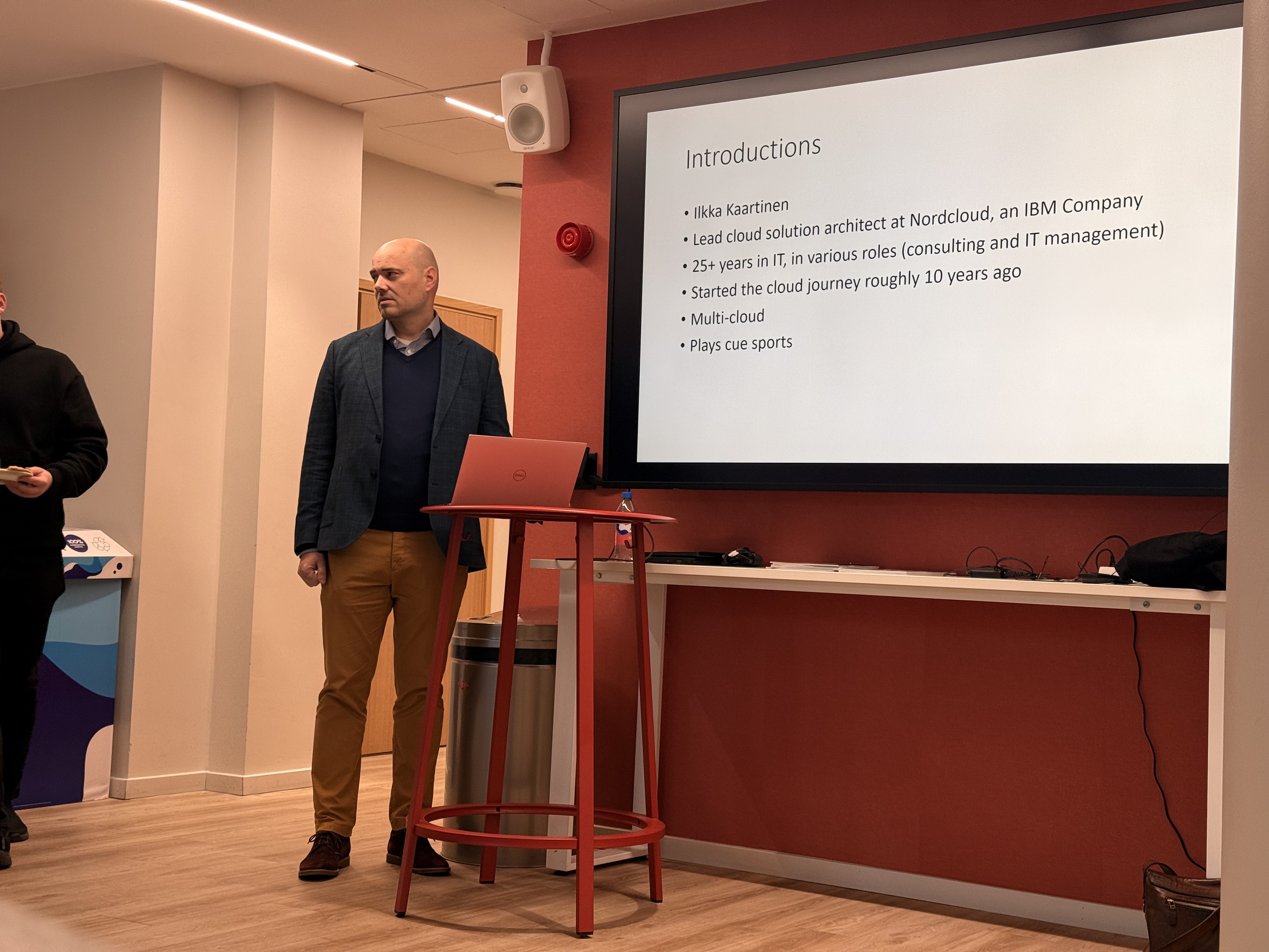 First talk