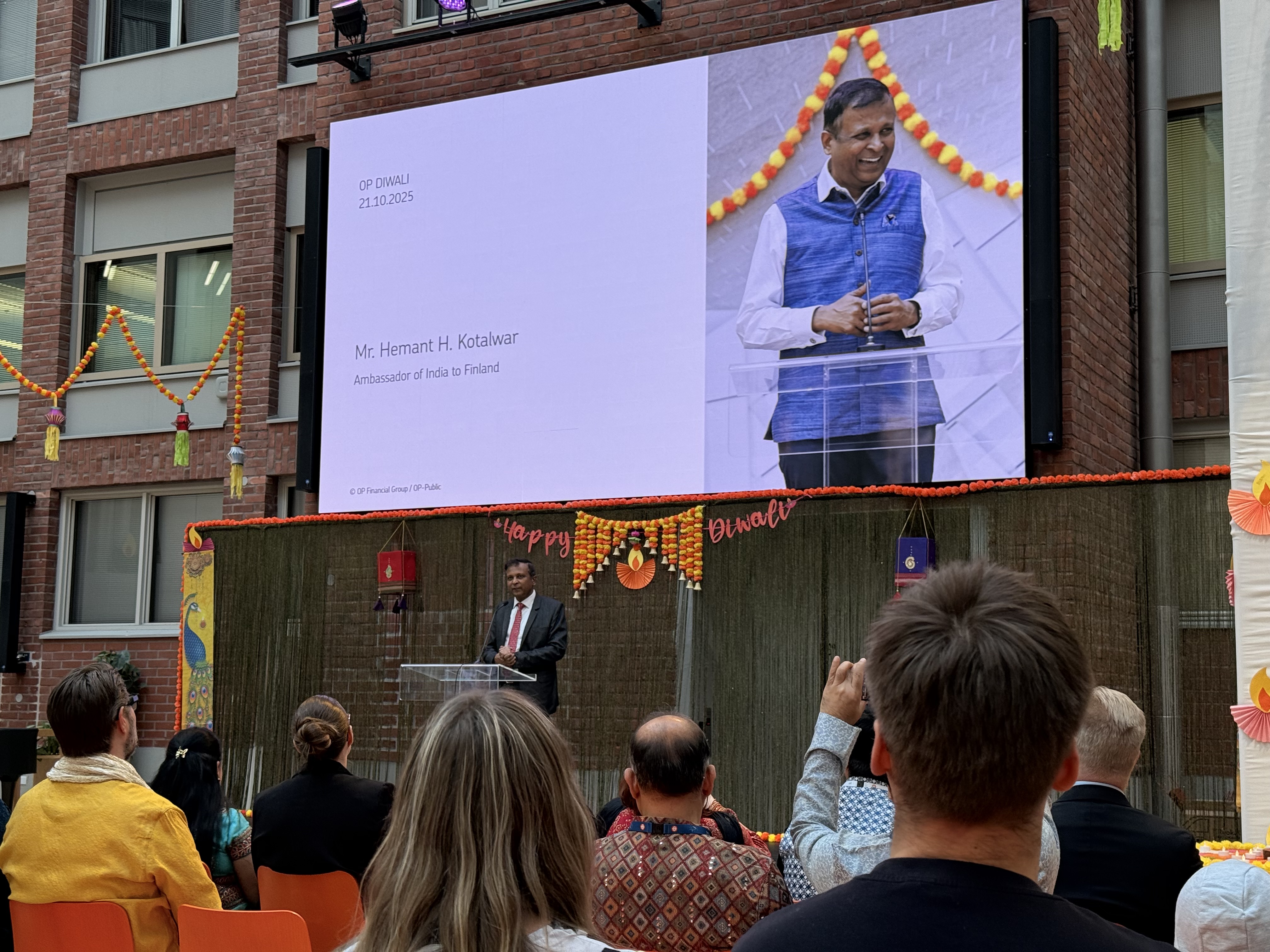 Ambassador's speech