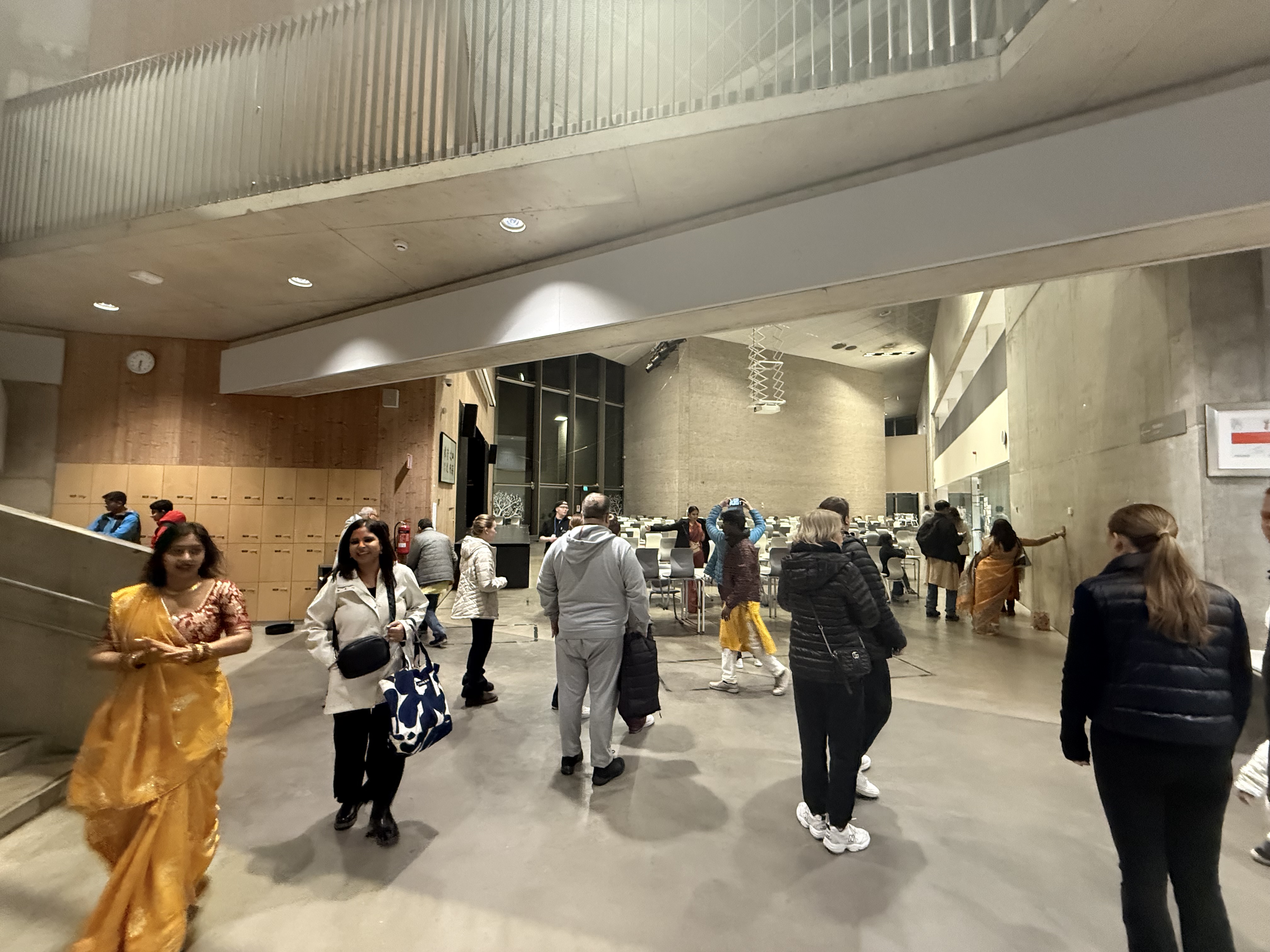 The venue after everything was done