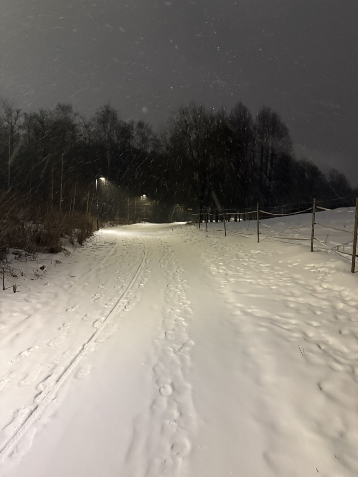 Fluffy ice everywhere