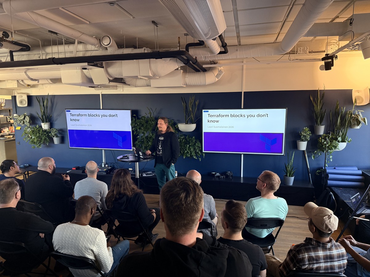 Unknown terraform blocks