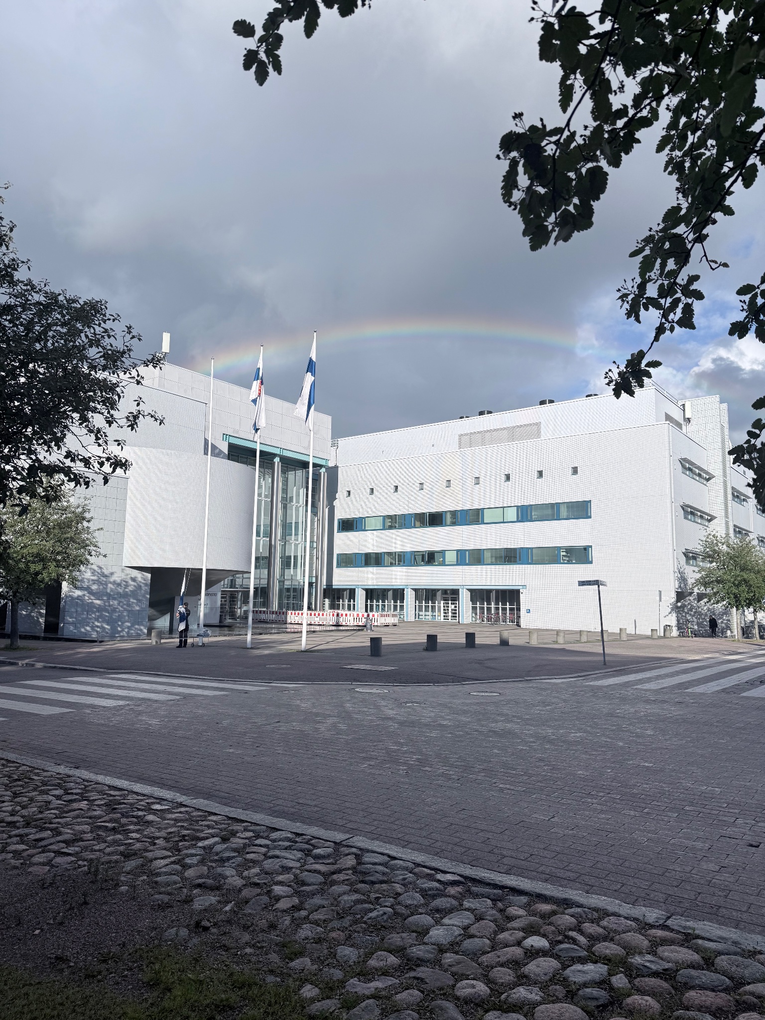 A rainbow over chemicum