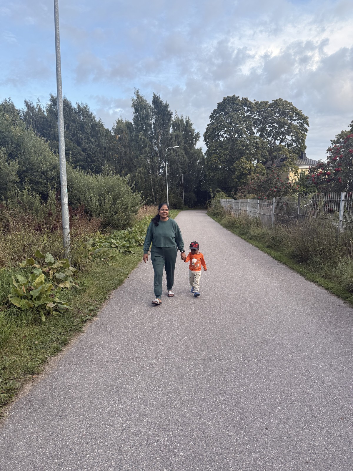 More walking
