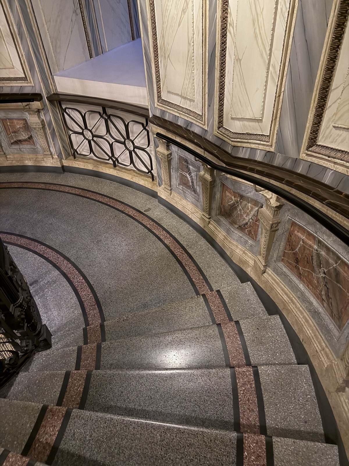 The stairs