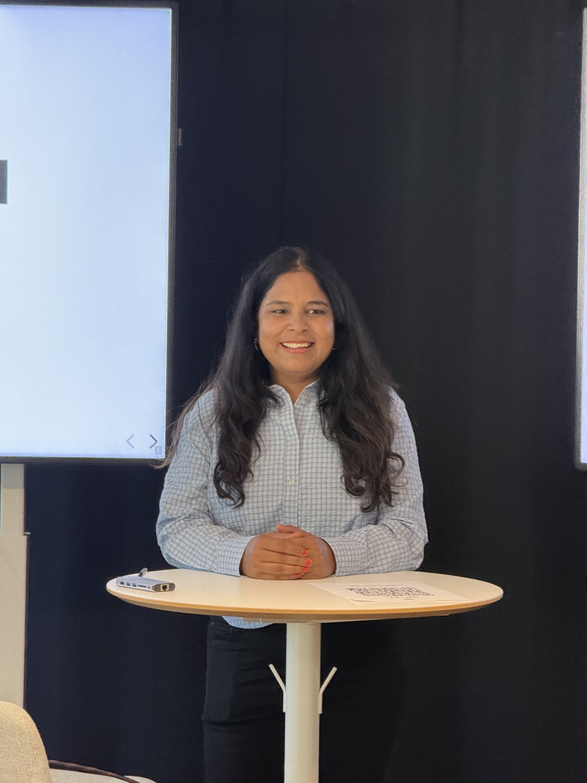 Prerna emceeing